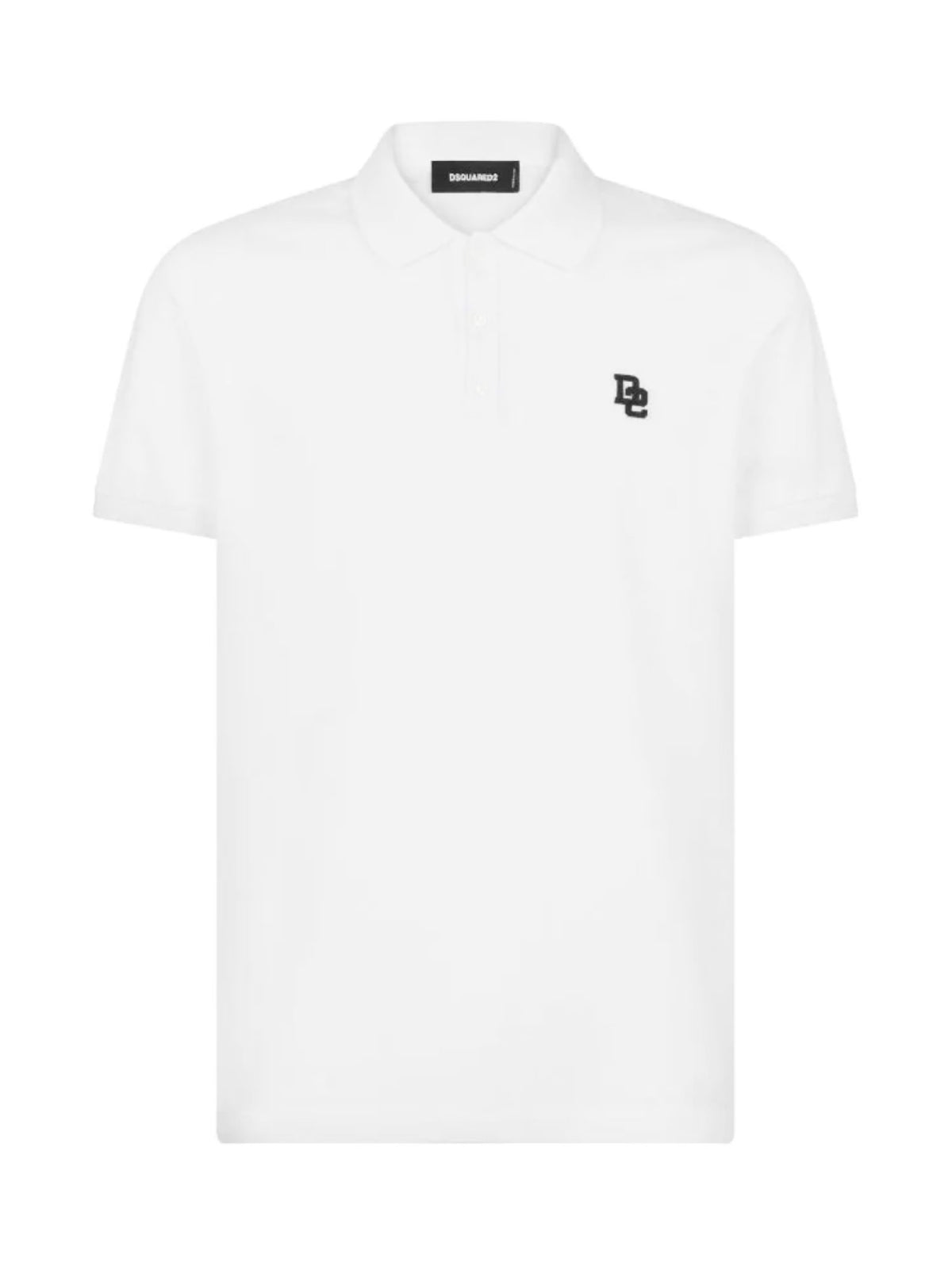 DSQUARED2 Men's Tennis Fit D2 Logo Polo Shirt
