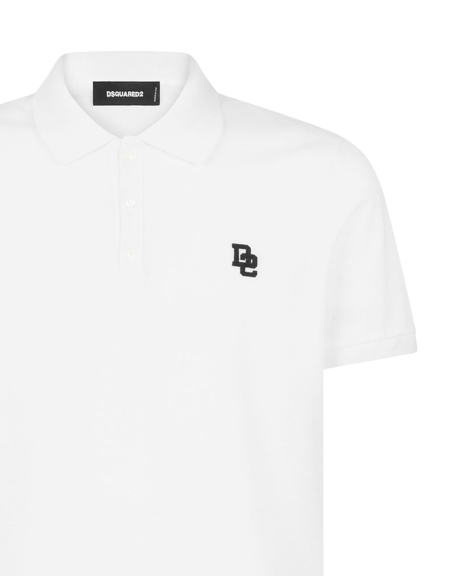 DSQUARED2 Men's Tennis Fit D2 Logo Polo Shirt