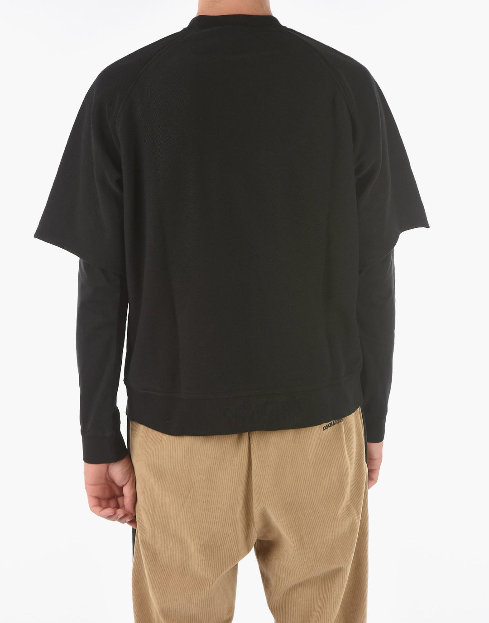 DSQUARED2 Cool Fit Double Layer Logo Sweatshirt - Long Sleeve