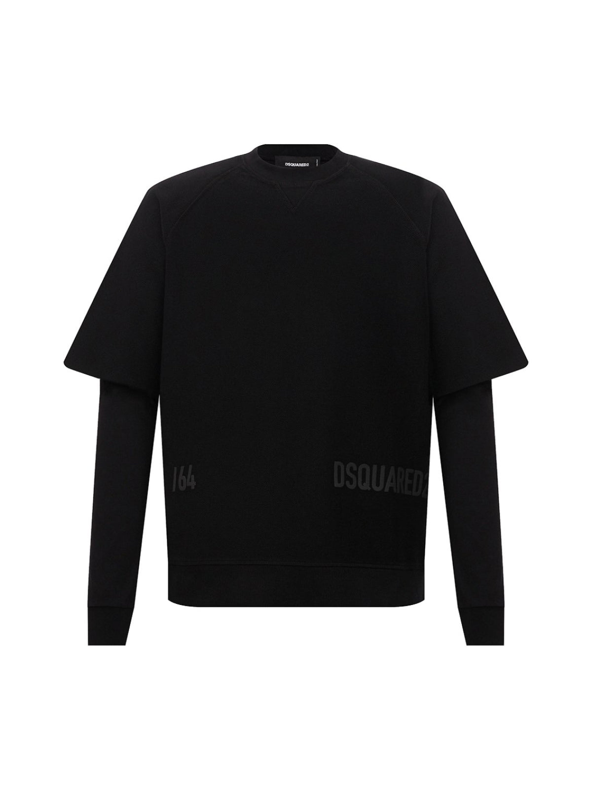 DSQUARED2 Cool Fit Double Layer Logo Sweatshirt - Long Sleeve