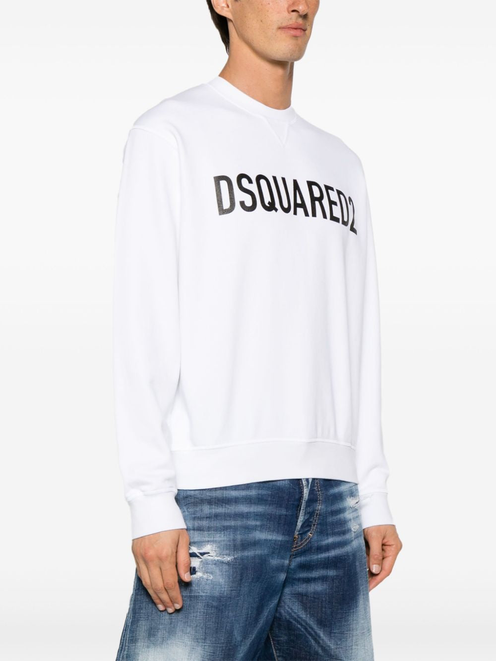 DSQUARED2 Essential Cotton Sweatshirt for Men