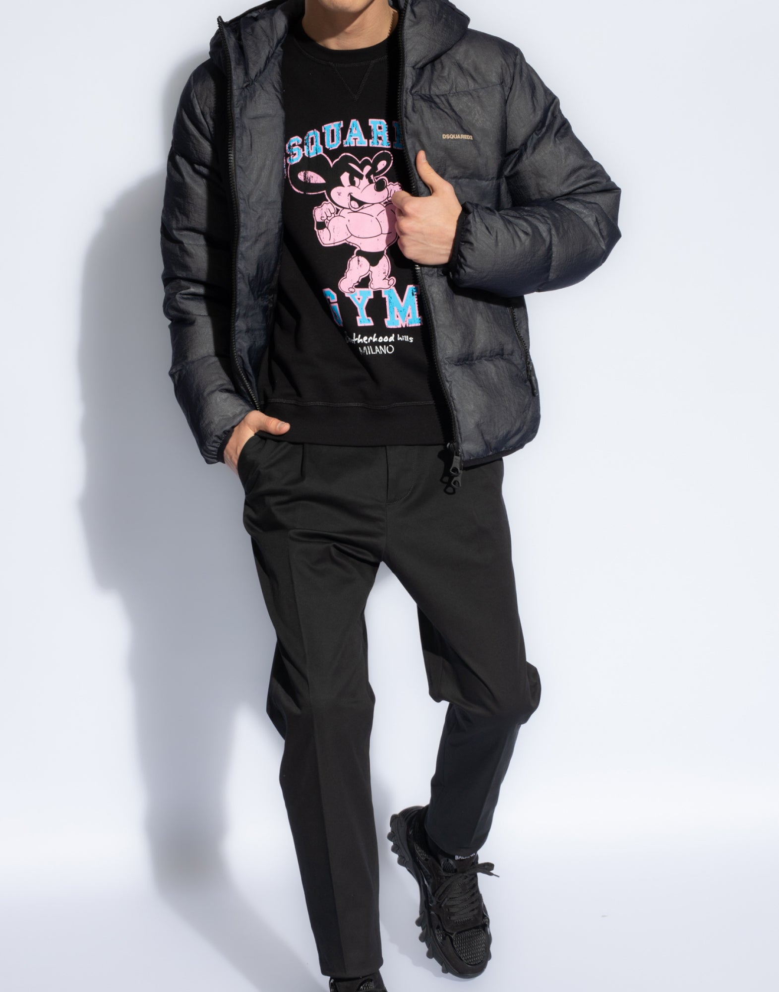 DSQUARED2 Cool Fit Logo Sweatshirt - Long Sleeve