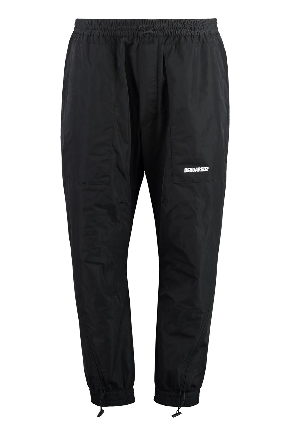 DSQUARED2 Techno Fabric Track Pants with Elasticated Cuffs - MEN