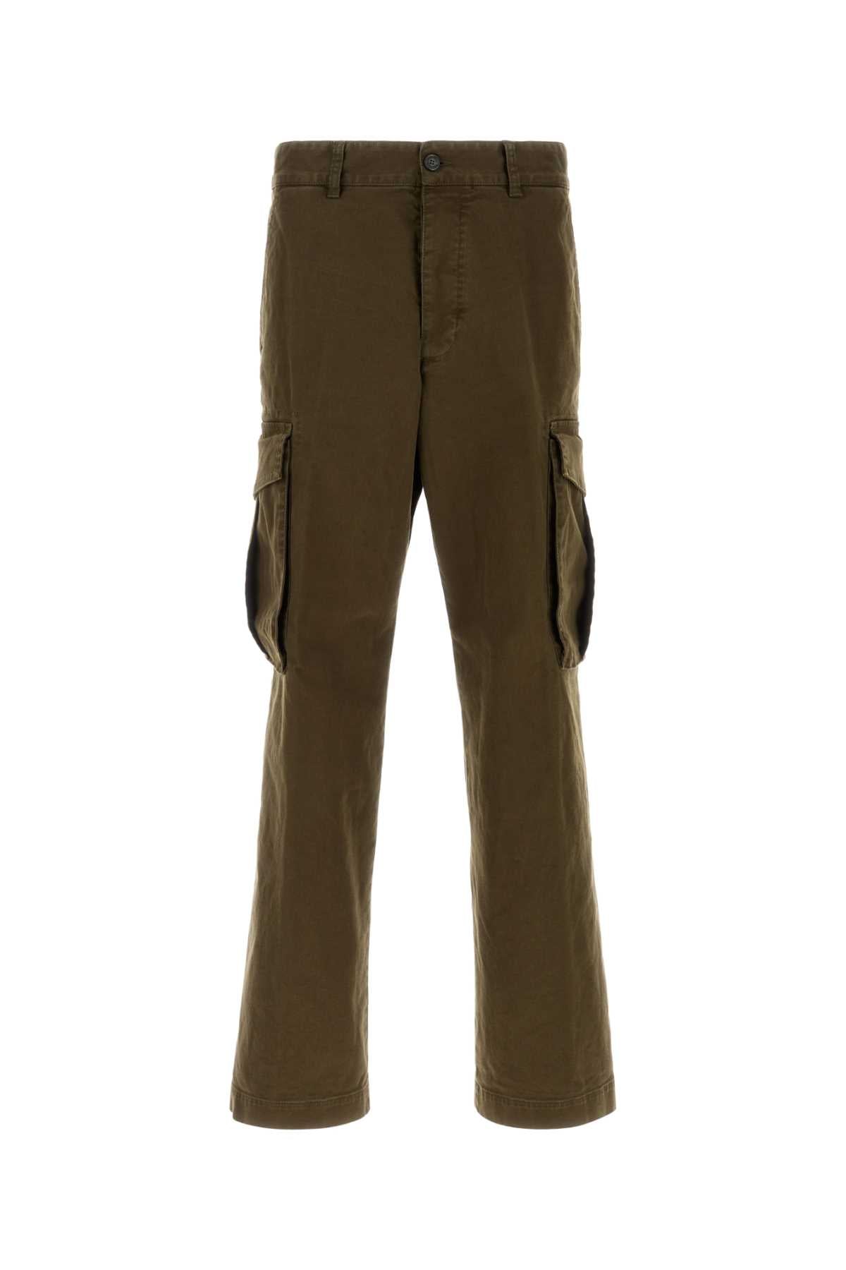 DSQUARED2 Men's Stretch Cotton Loose Cargo Pants