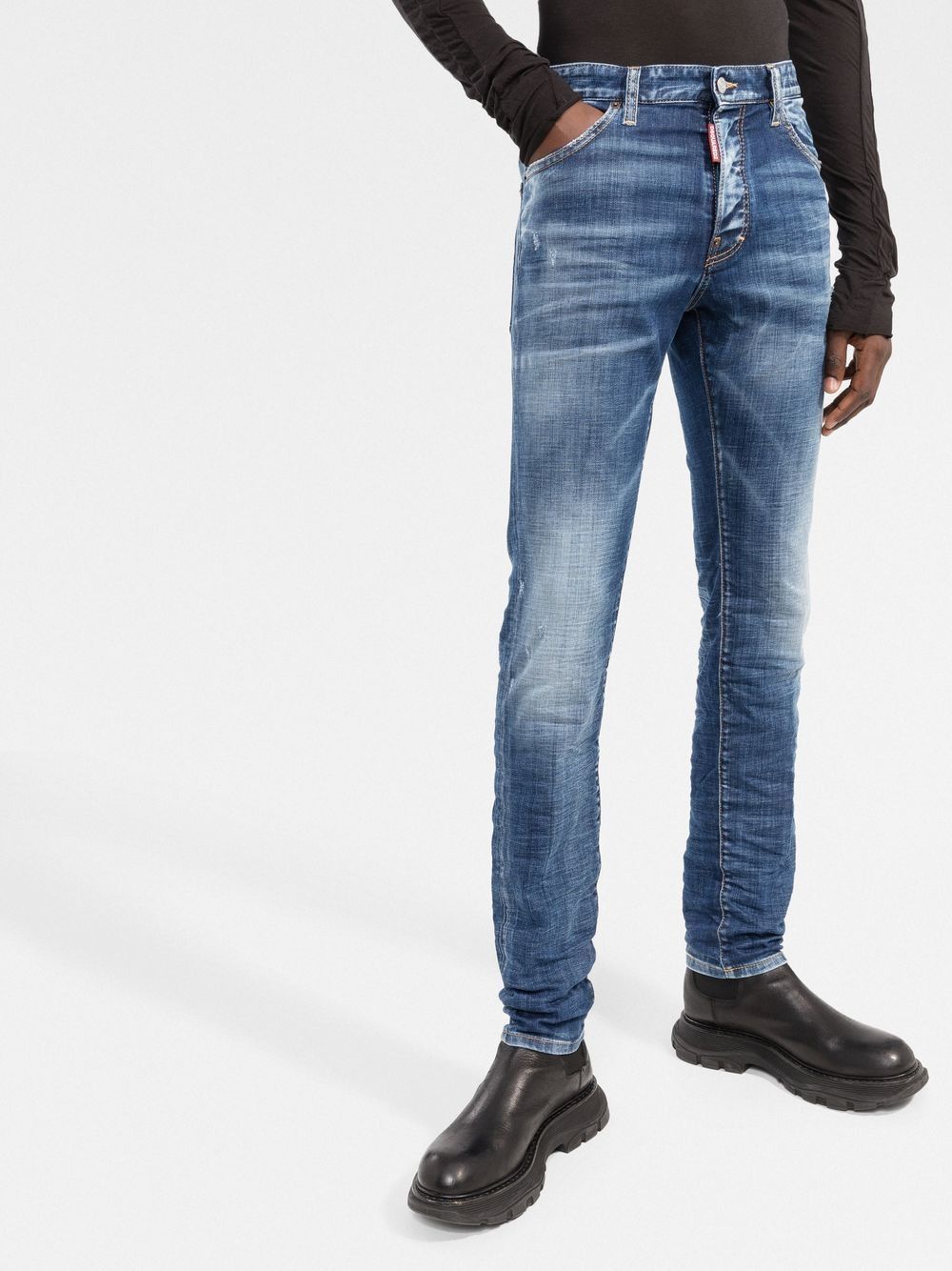 DSQUARED2 Cool Guy 5-Pocket Distressed Jeans