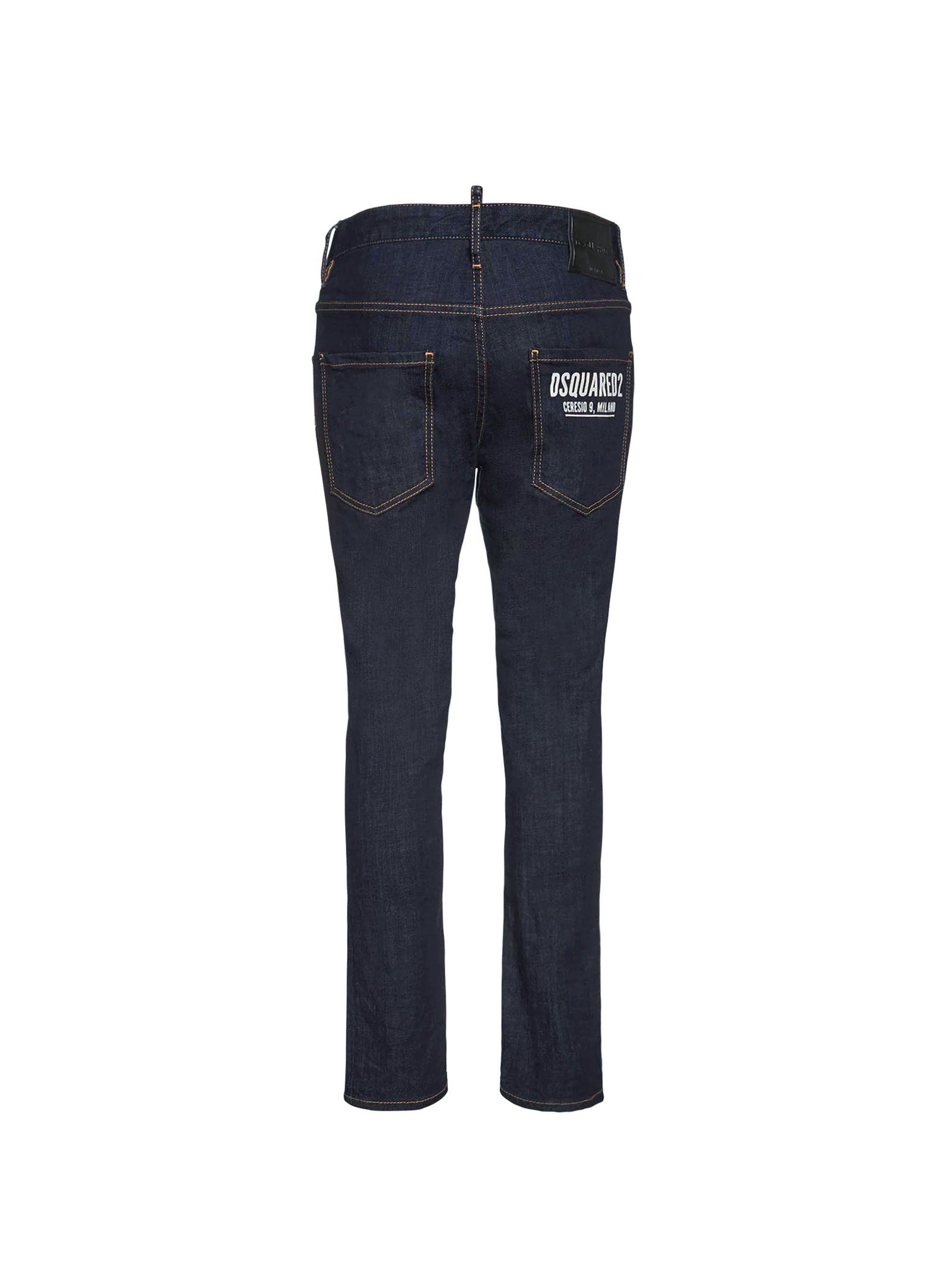 DSQUARED2 Masterpiece Denim Trousers for Men - Fall/Winter 2023
