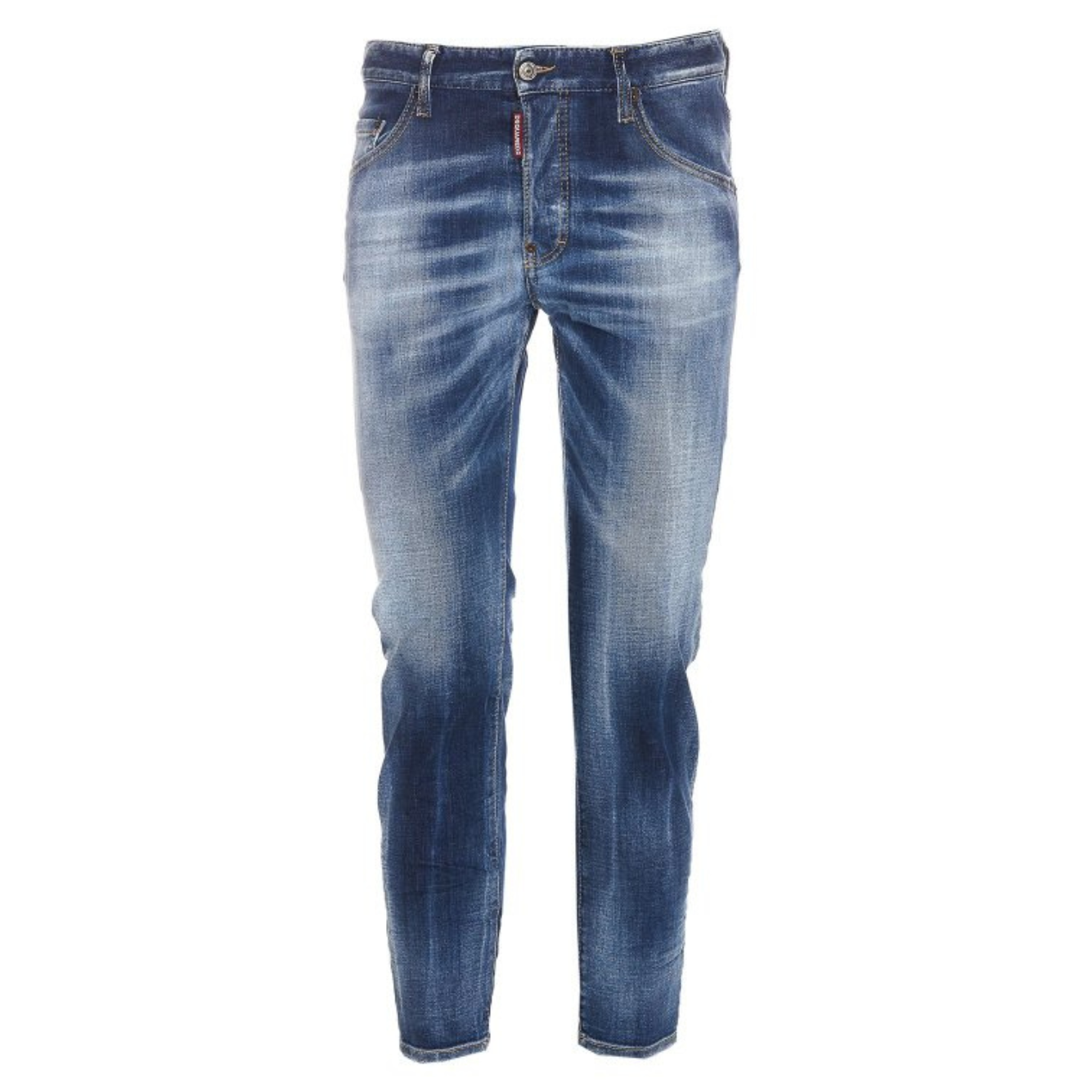 DSQUARED2 Cotton Blend Mini Jeans for Men