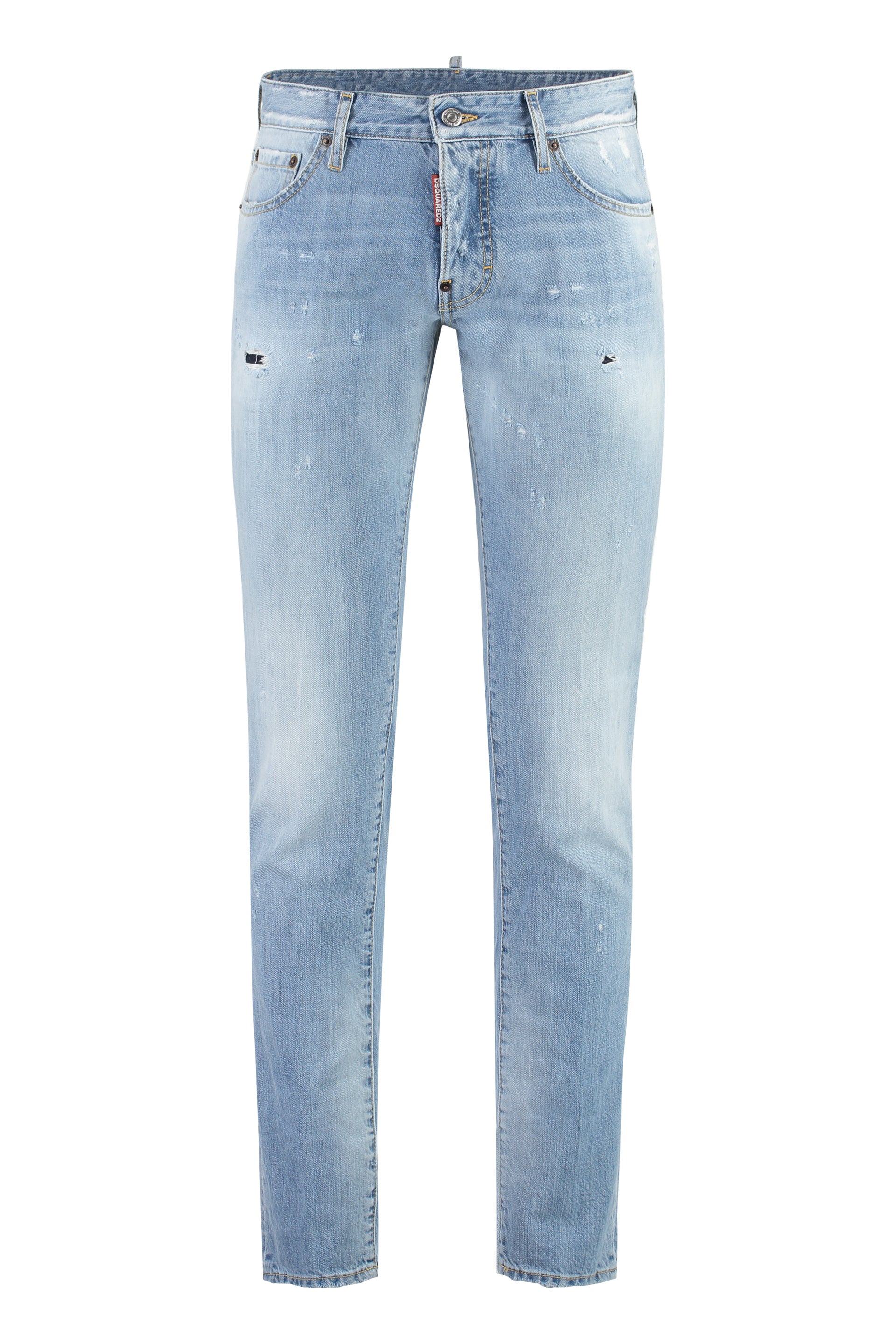 DSQUARED2 Men's Distressed Stretch Denim Jeans
