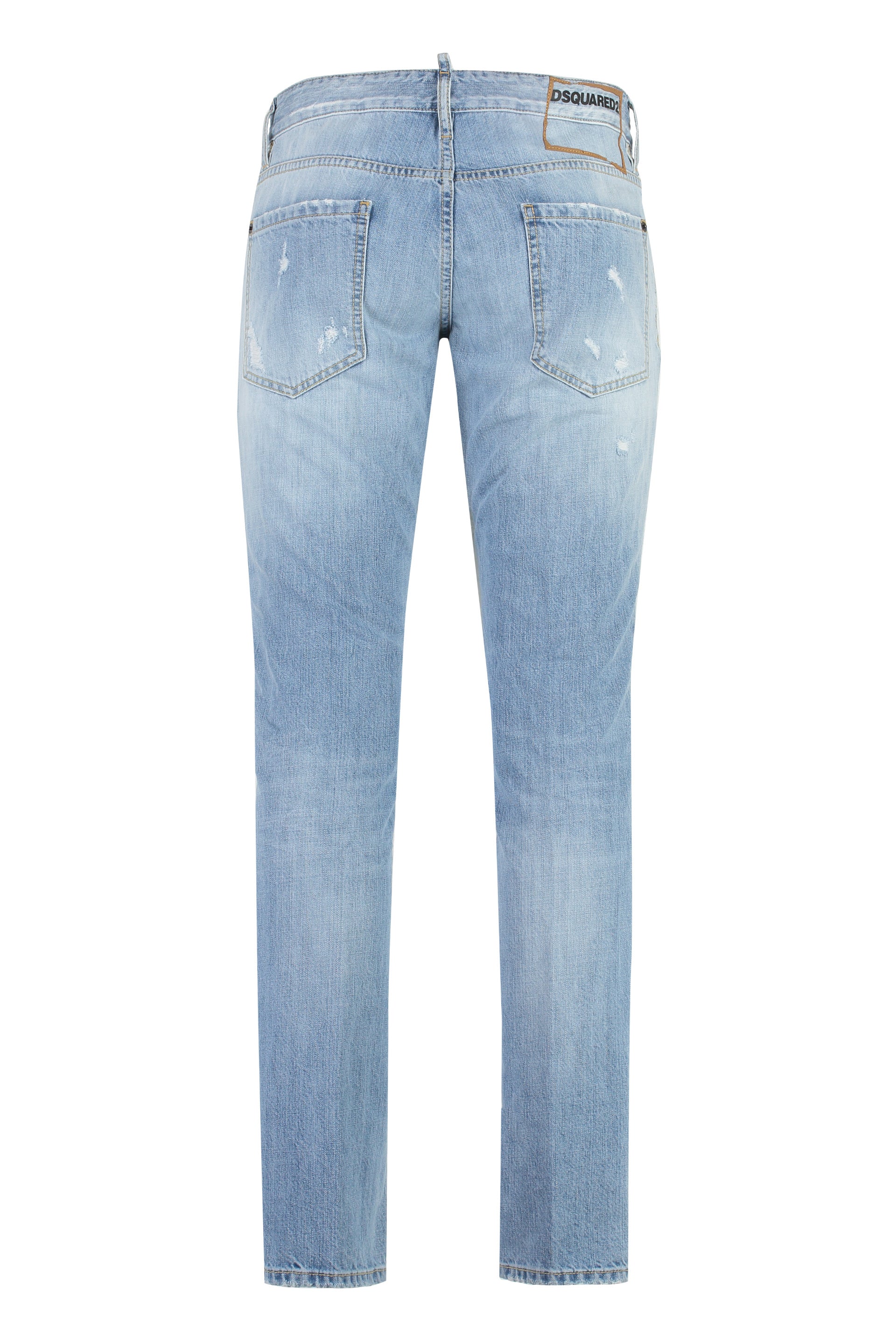 DSQUARED2 Men's Distressed Stretch Denim Jeans