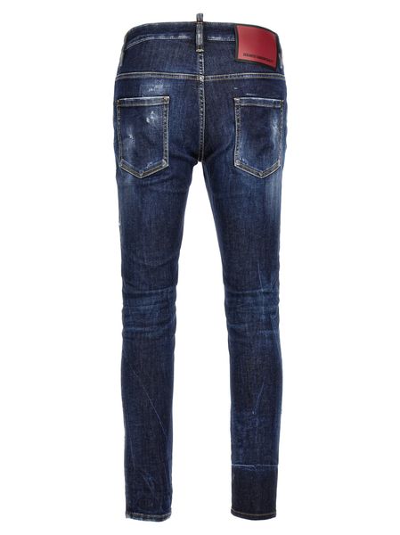 DSQUARED2 Premium Cotton Logo Jeans - Modern Fit