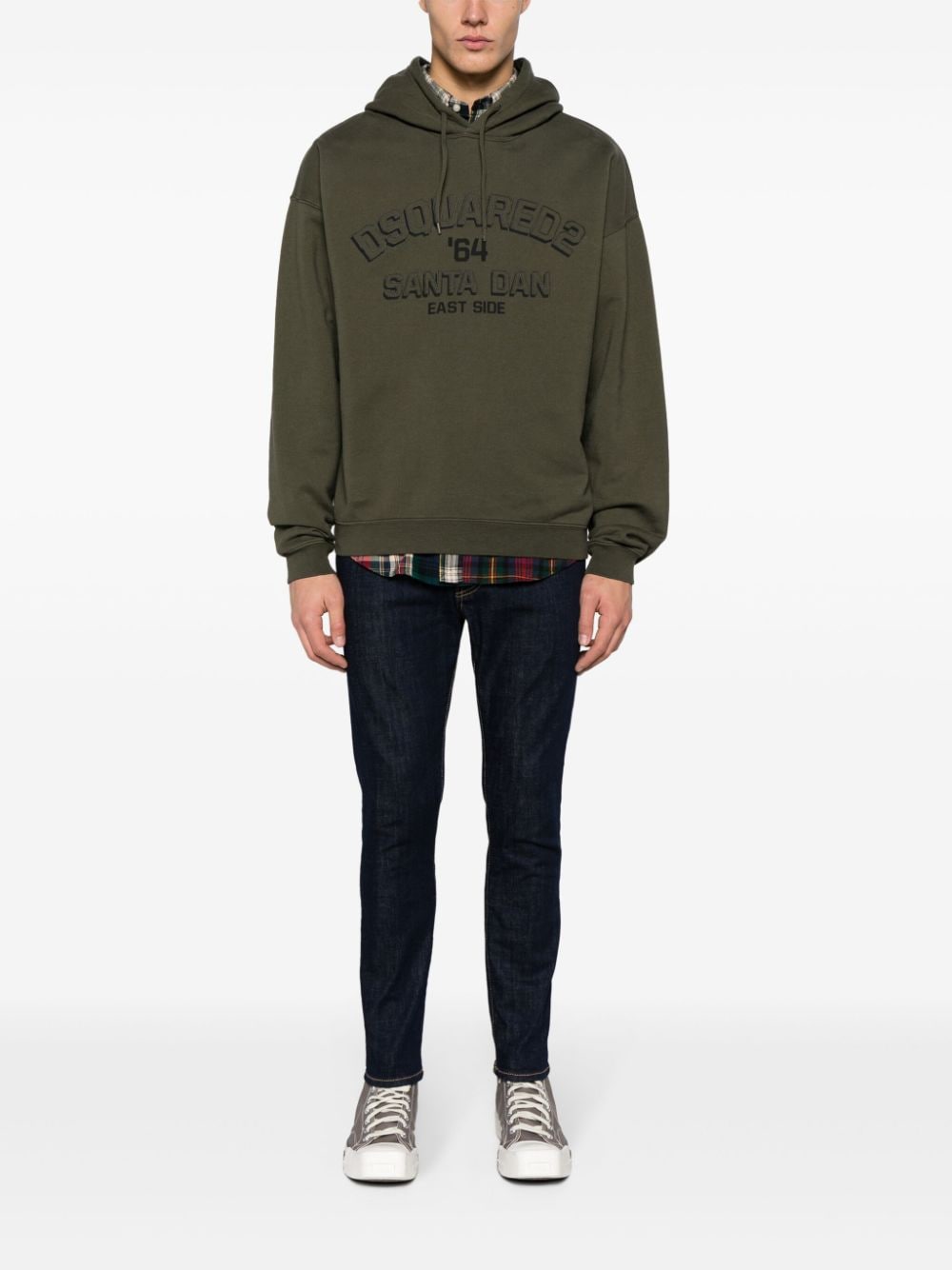 DSQUARED2 Cotton Blend Mini Trousers for Men - SS25 Collection