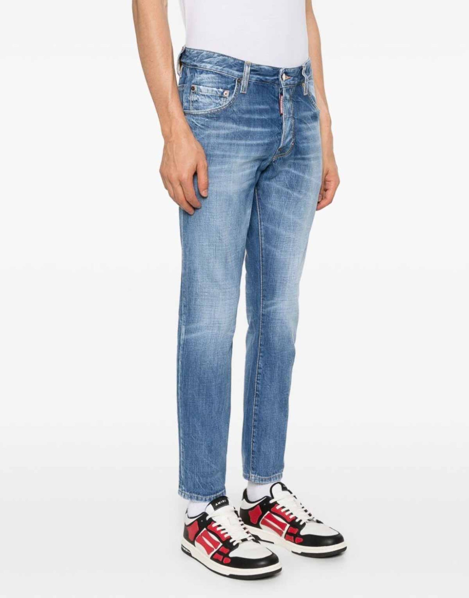 DSQUARED2 Slim Fit Mini Skater Jeans for Men