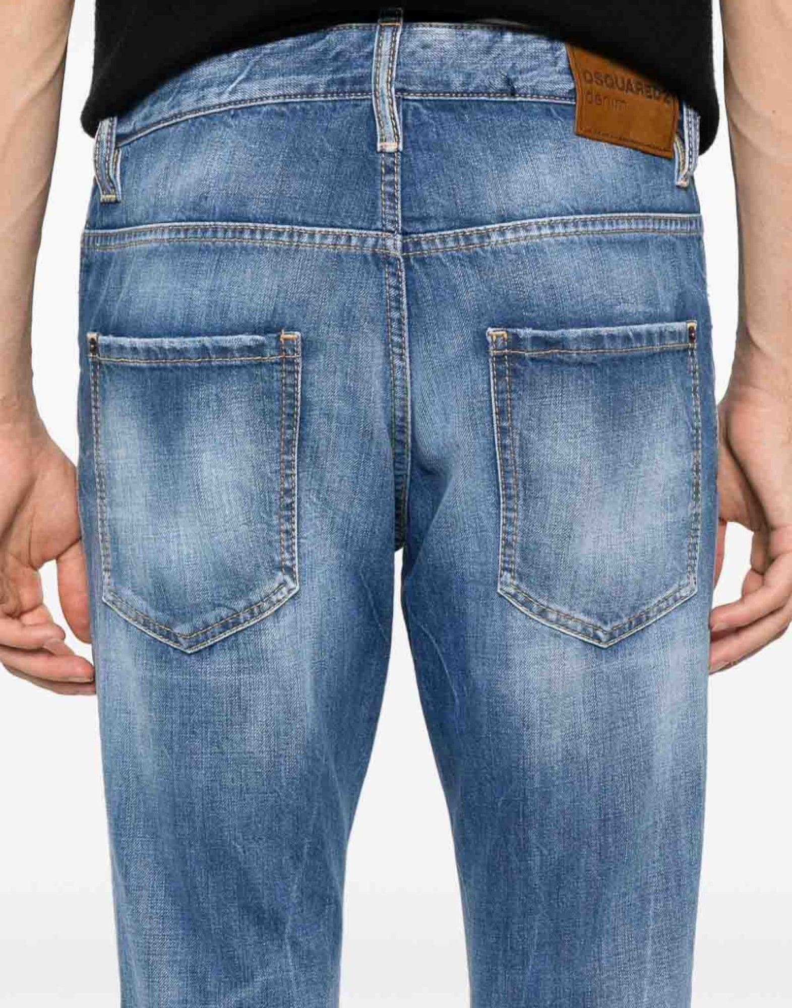 DSQUARED2 Slim Fit Mini Skater Jeans for Men