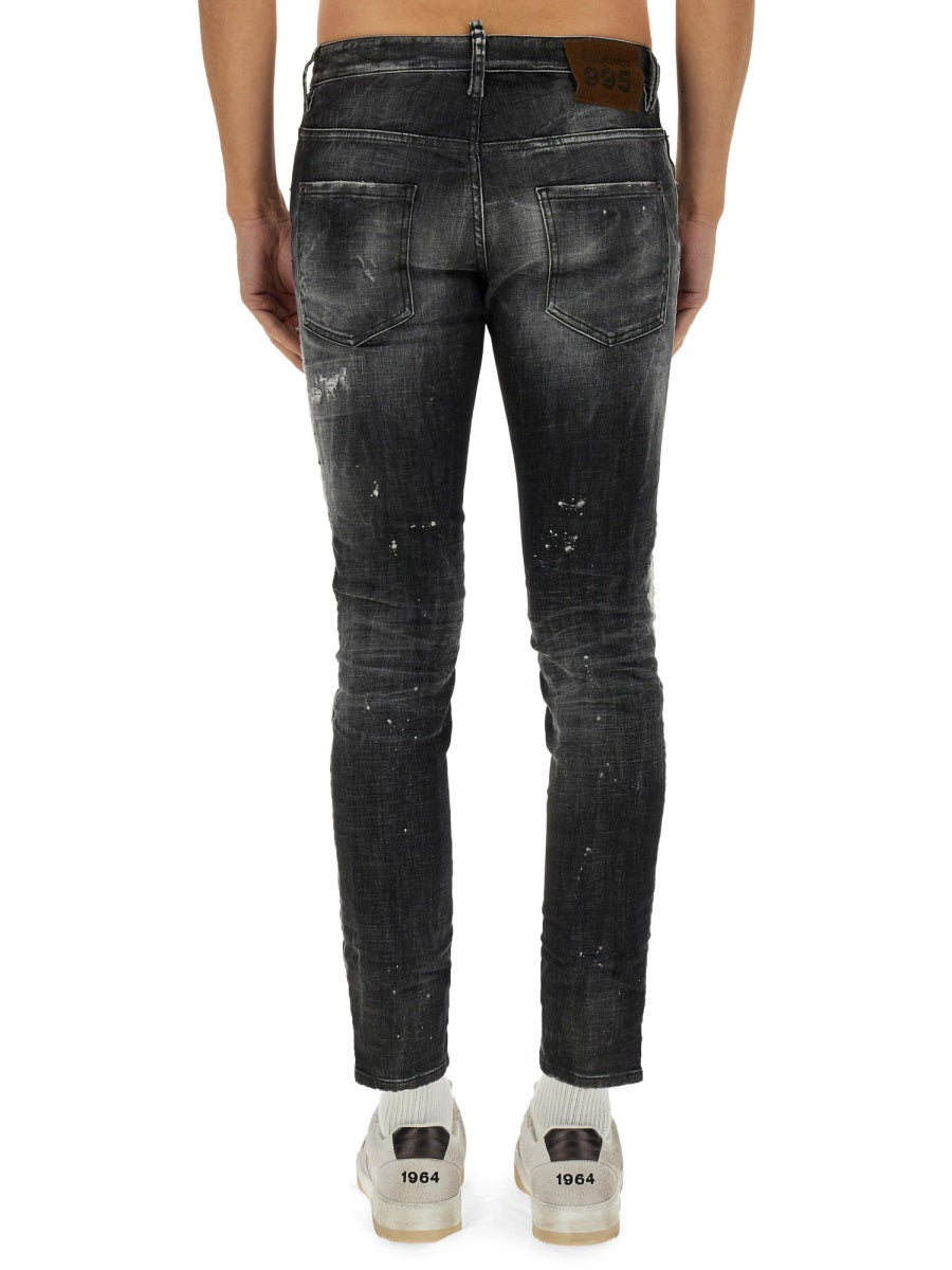 DSQUARED2 Rocky Mountains Wash Skater Jeans - Size 48 IT