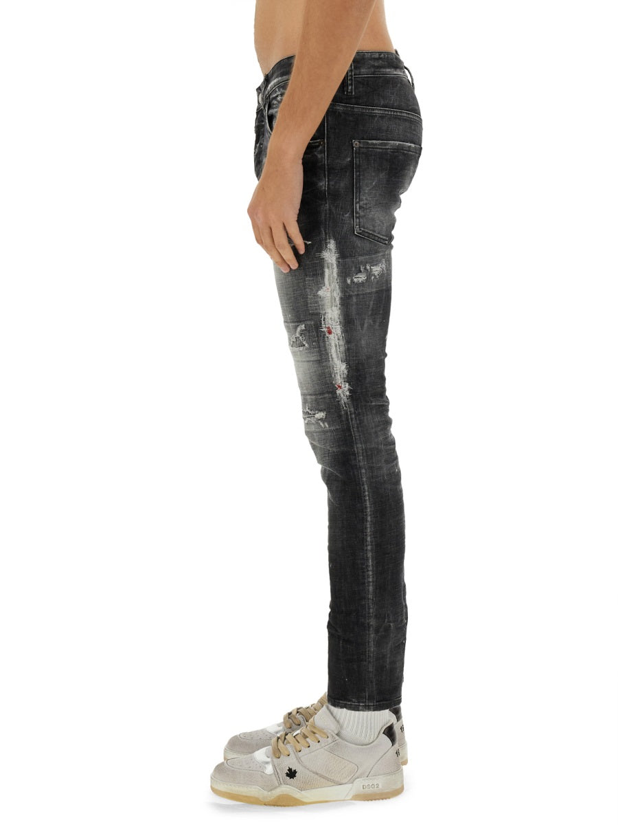 DSQUARED2 Rocky Mountains Wash Skater Jeans - Size 48 IT