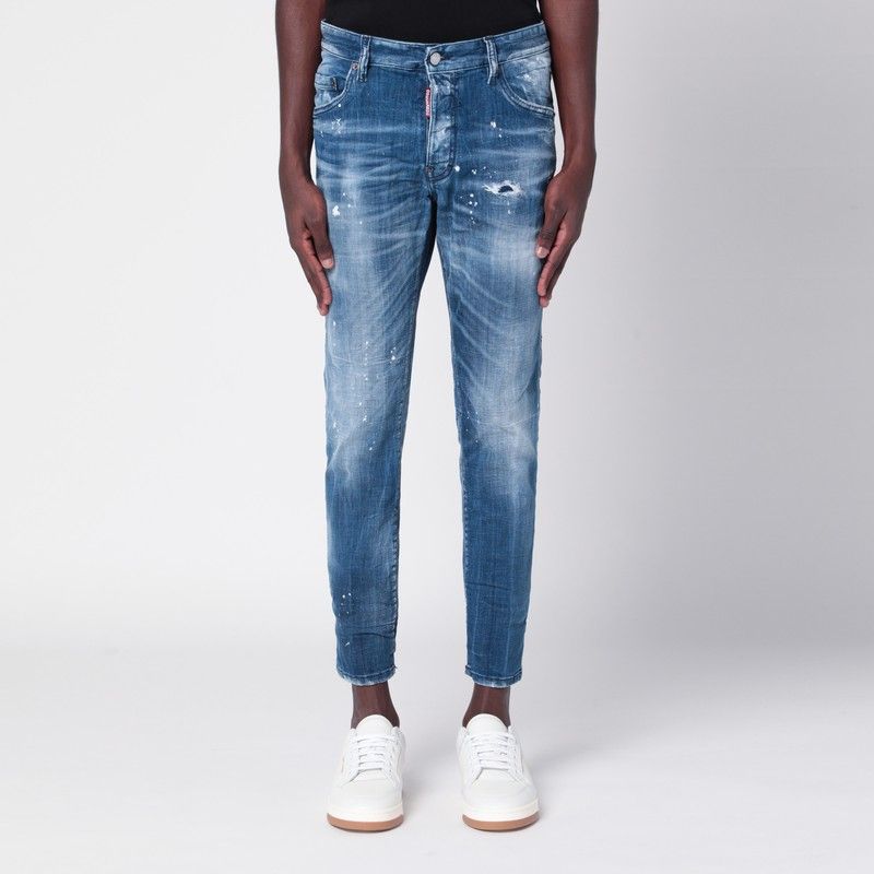 DSQUARED2 Slim Fit Distressed Skater Jeans