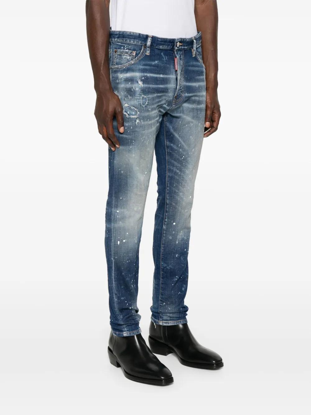DSQUARED2 Medium Galaxy Wash Slim Fit Jeans