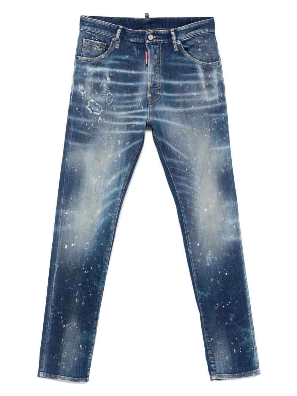 DSQUARED2 Medium Galaxy Wash Slim Fit Jeans
