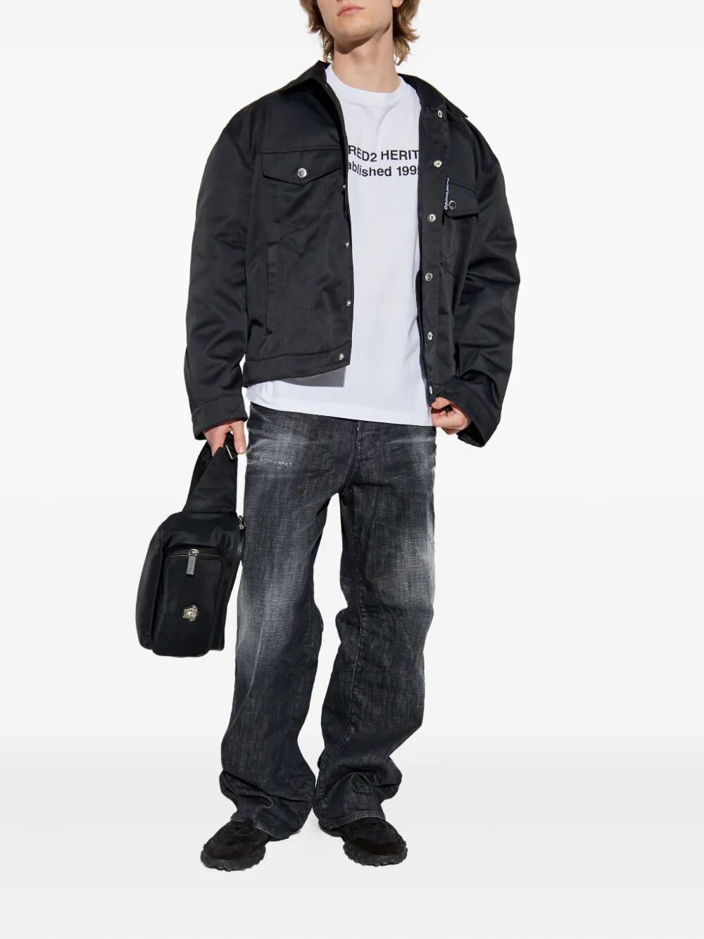 DSQUARED2 Logo-Patch Jeans for Men - FW25