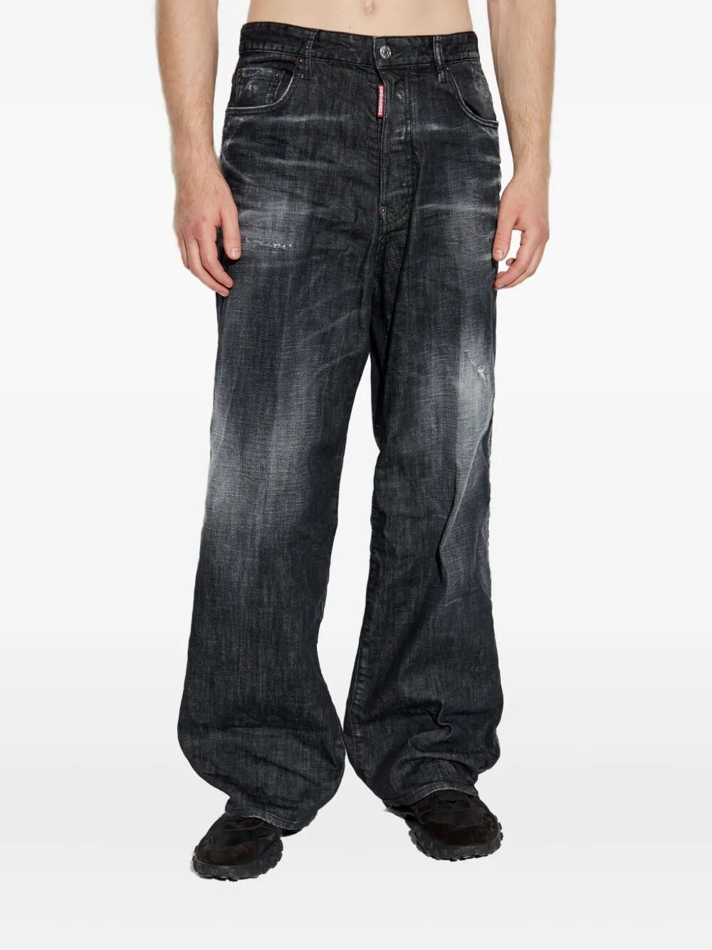 DSQUARED2 Logo-Patch Jeans for Men - FW25
