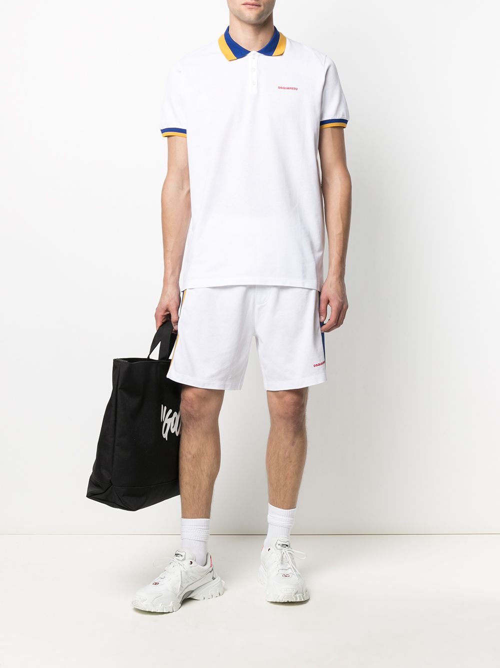 DSQUARED2 Side Stripe Logo Shorts