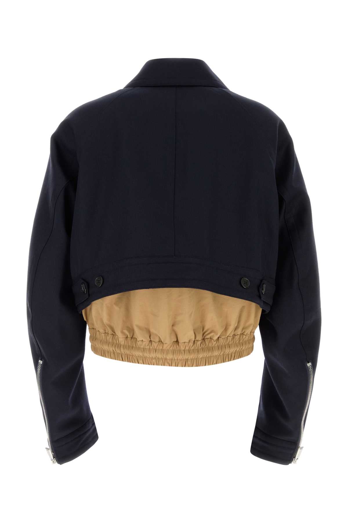 DSQUARED2 Wool Hybrid Kaban Jacket for Women