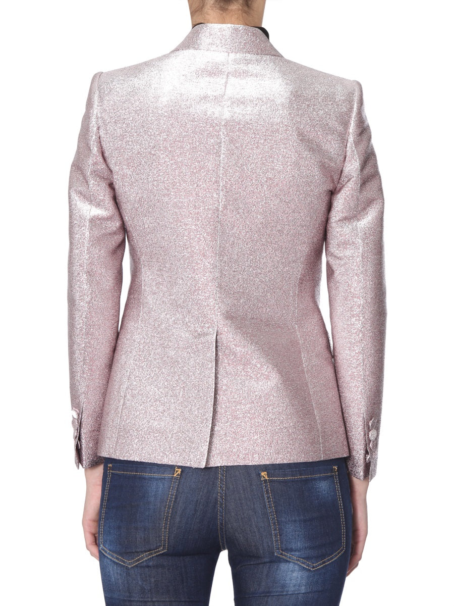 DSQUARED2 Chic Women's Smoking Jacket with Padded Shoulders
