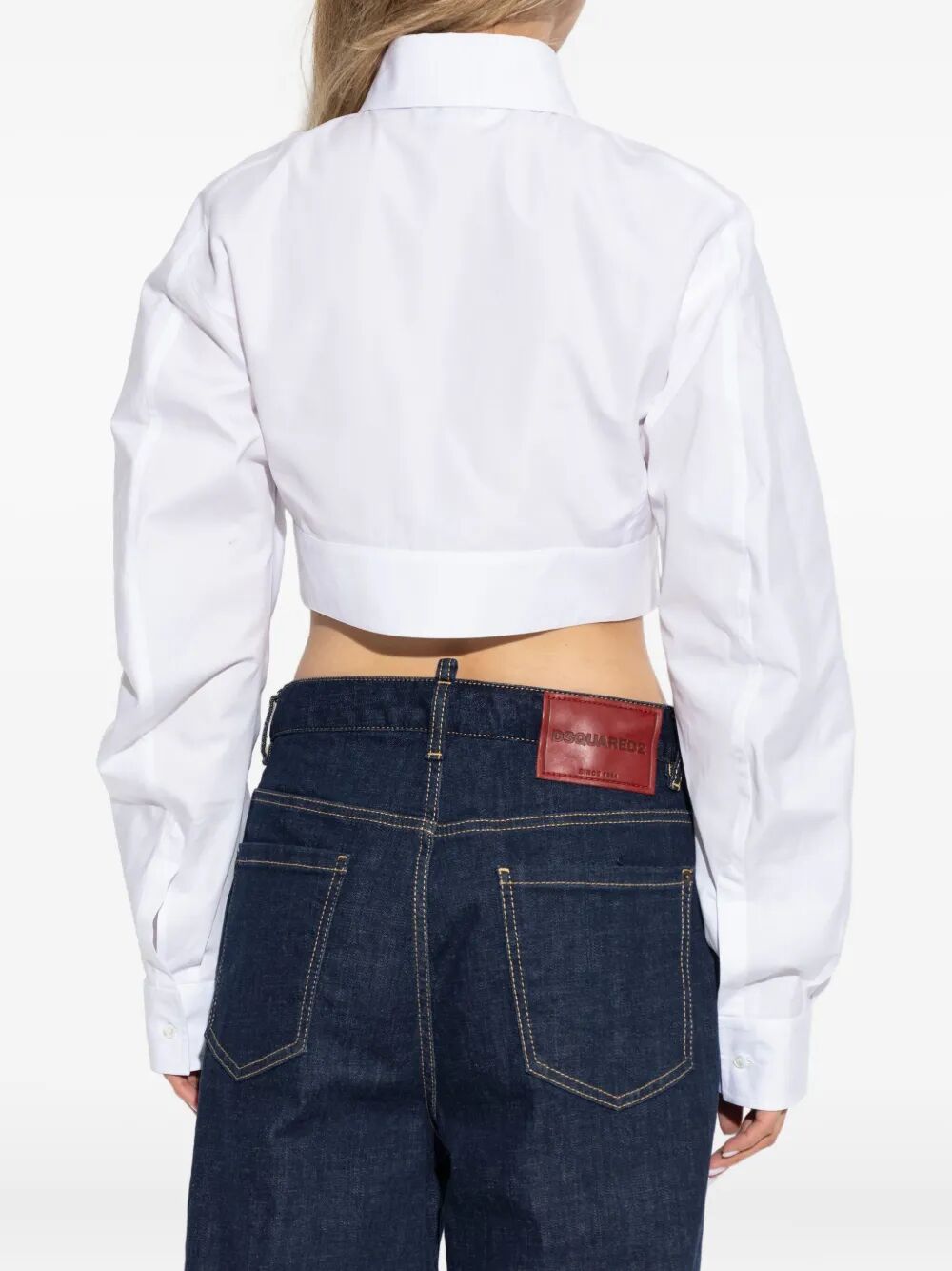DSQUARED2 Rounded Cropped Shirt - Women's Mini Edition