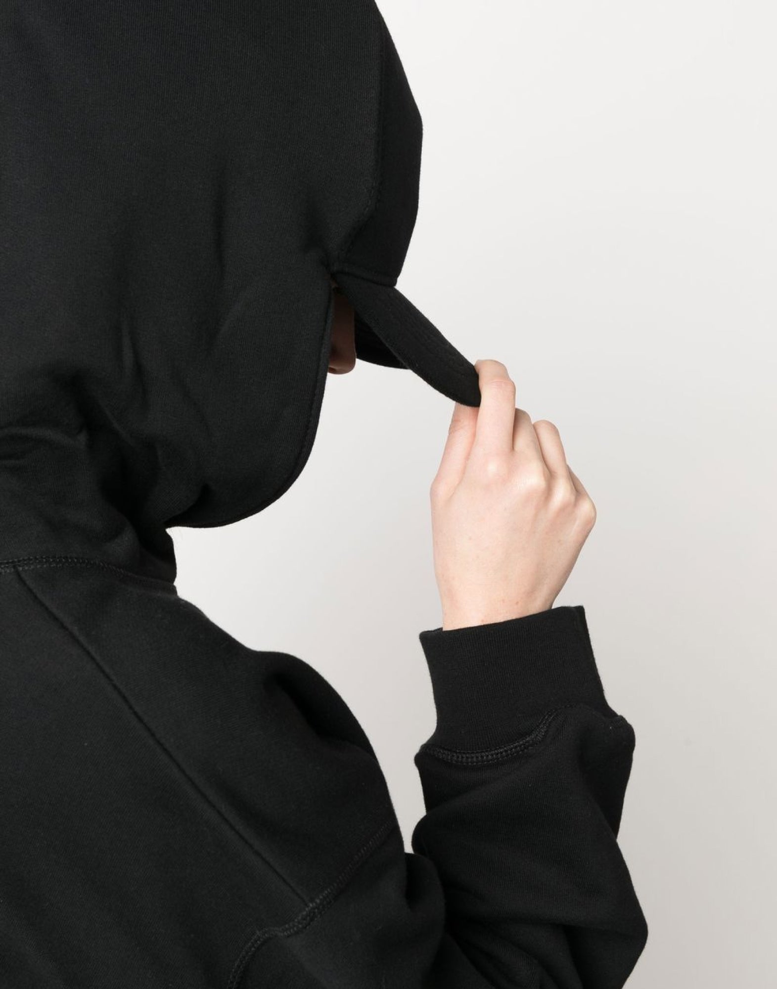 DSQUARED2 Mini Attached Cap Cropped Hoodie