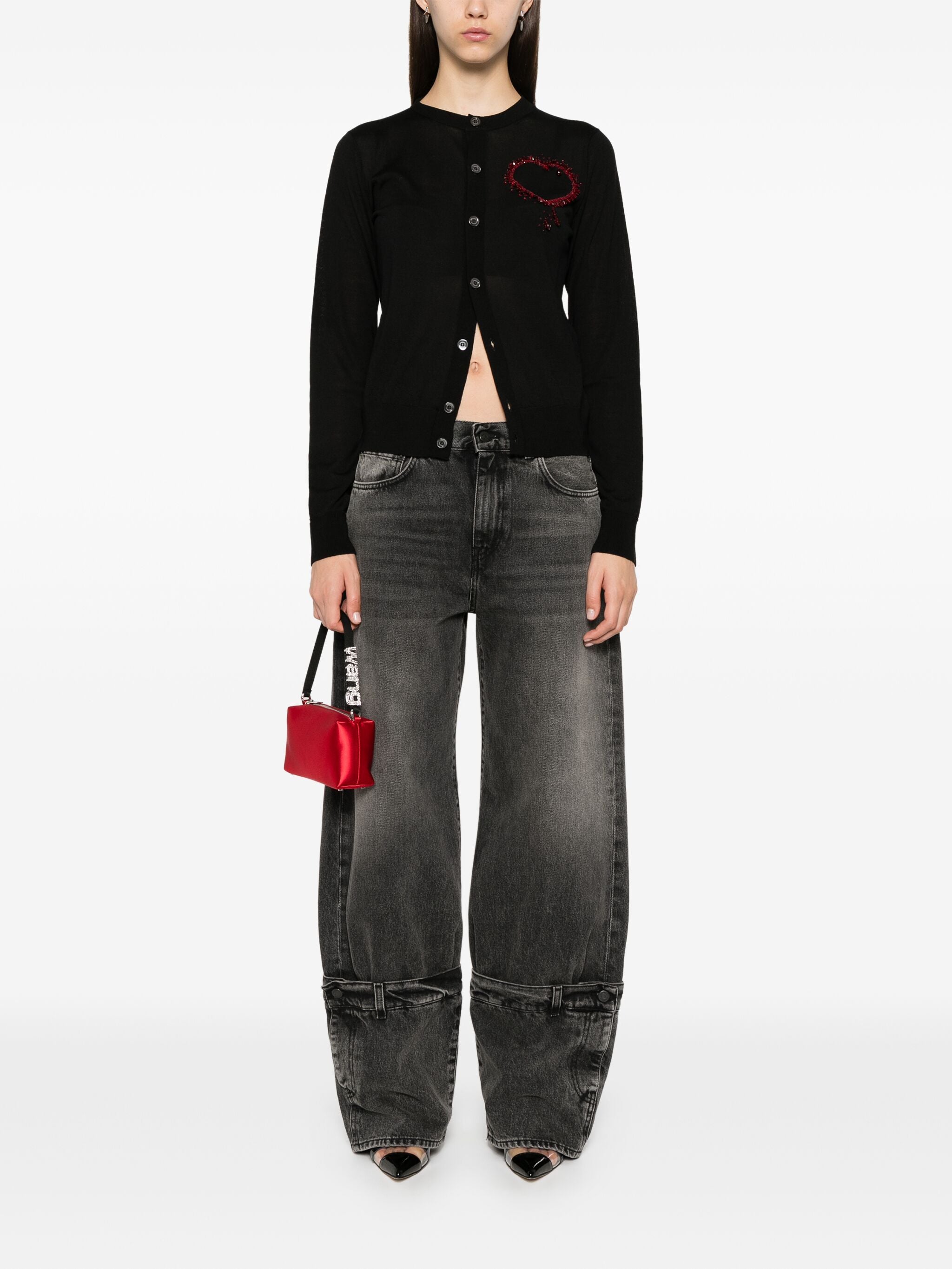 DSQUARED2 Women’s Luxurious Wool Cashmere Sweater