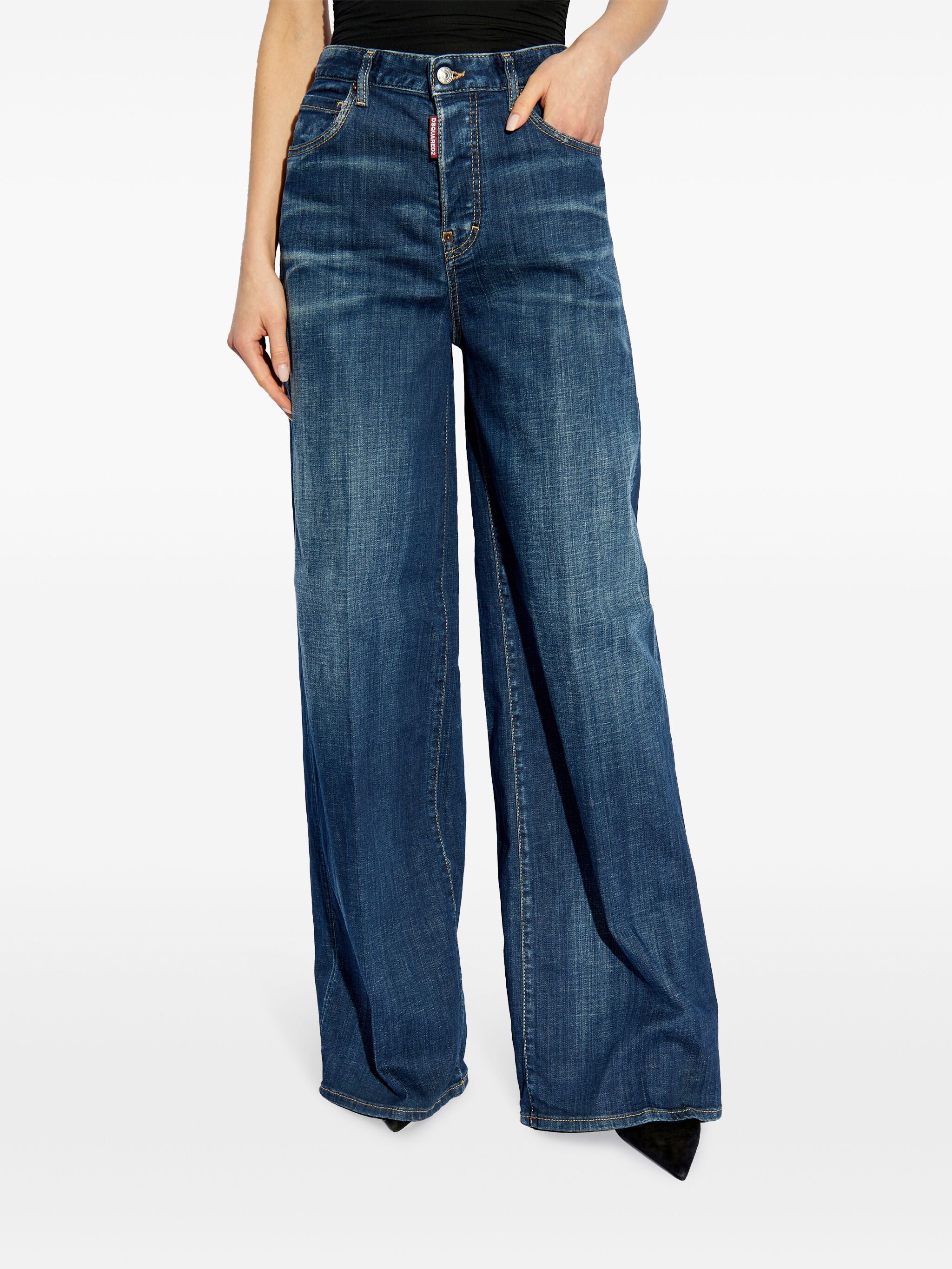 DSQUARED2 Dark Pressed Traveler Jeans - Women's SS25