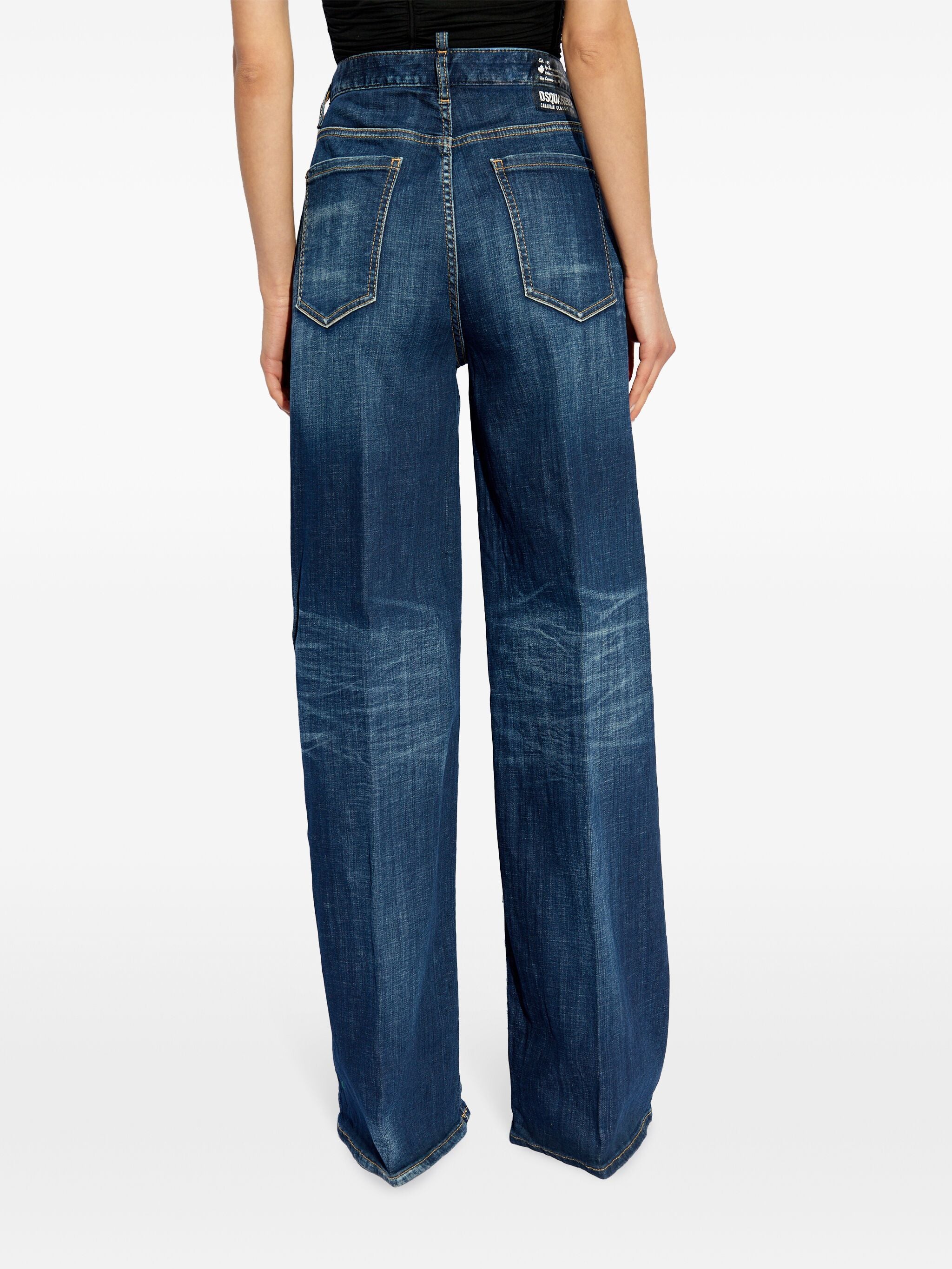 DSQUARED2 Dark Pressed Traveler Jeans - Women's SS25