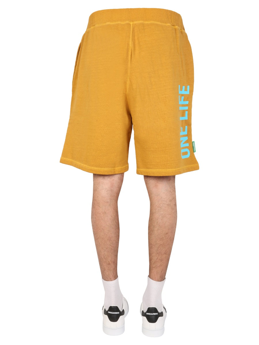 DSQUARED2 One Life One Planet Mini Bermuda Shorts
