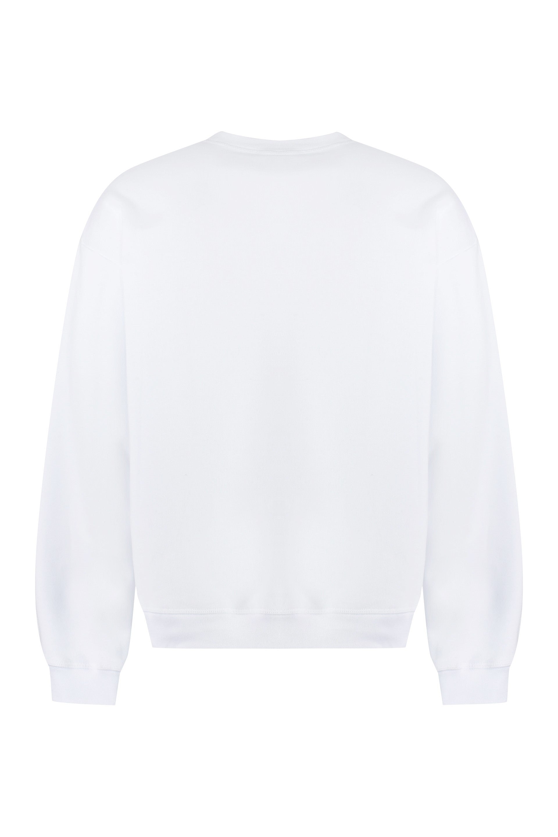 DSQUARED2 Classic Cotton Crew-Neck Sweatshirt with Logo - Men