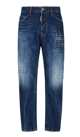 DSQUARED2 Men's Straight-Leg Denim Trousers