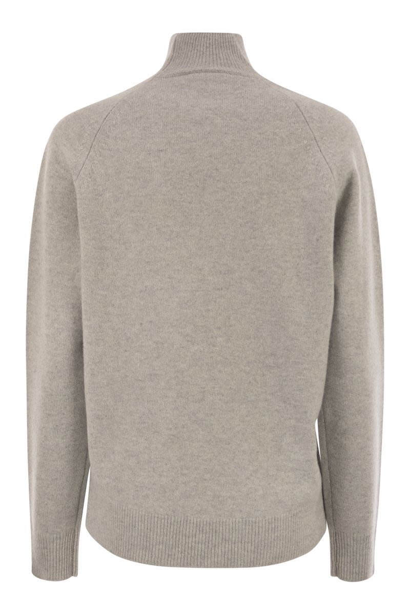 PESERICO High-Neck Jumper with Lurex