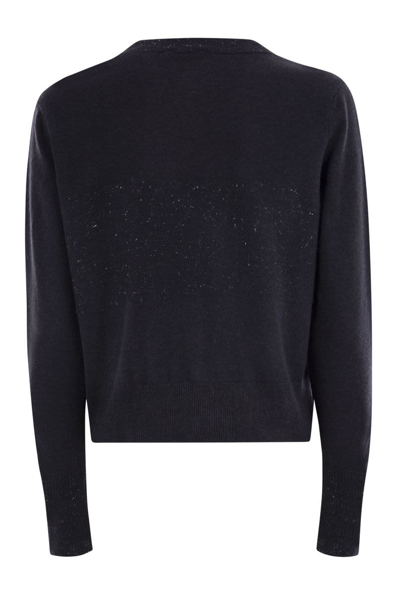 PESERICO Timeless Cardigan with Light Spots - Regular Fit