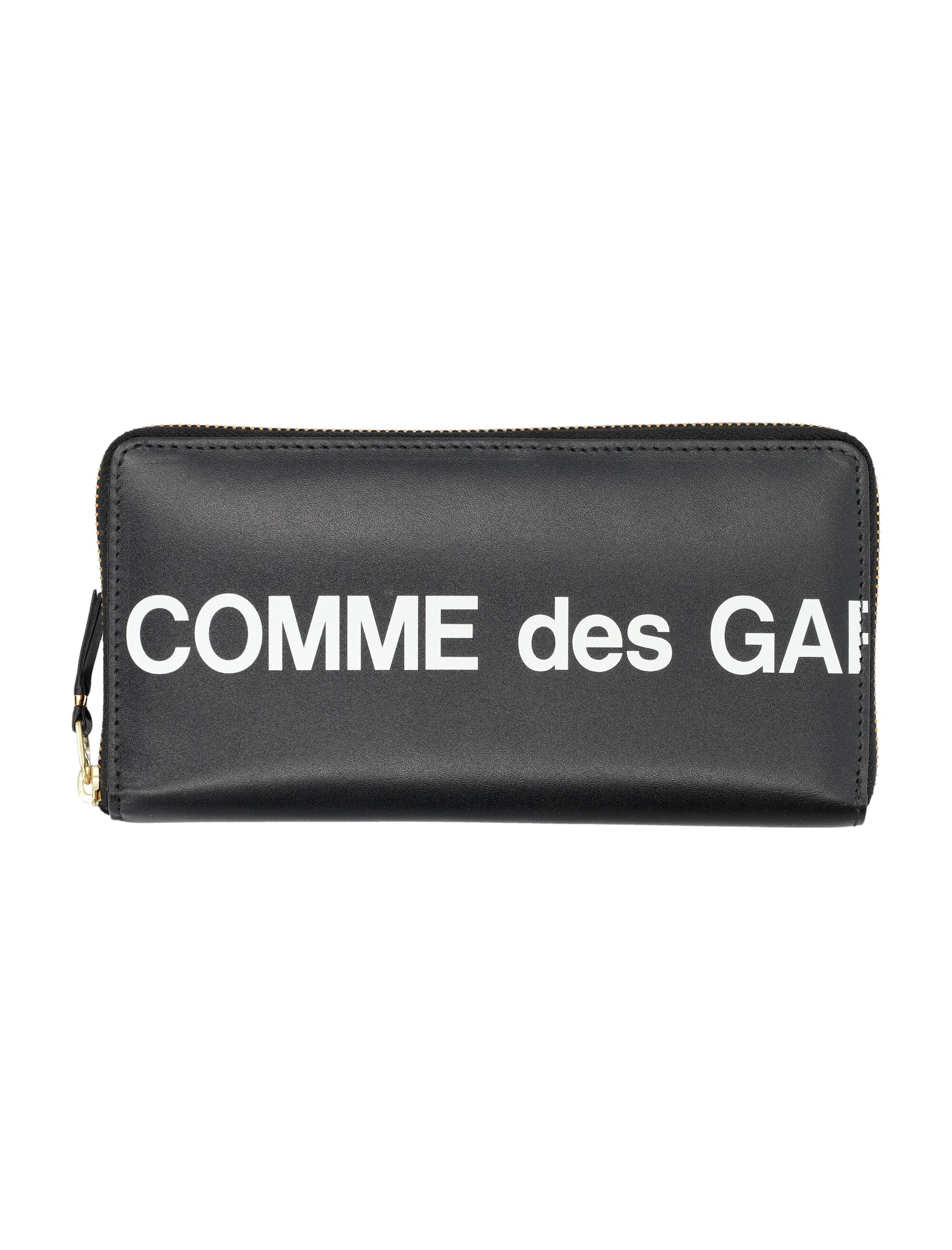 COMME DES GARÇONS WALLET Mini Zip Wallet with Logo Print