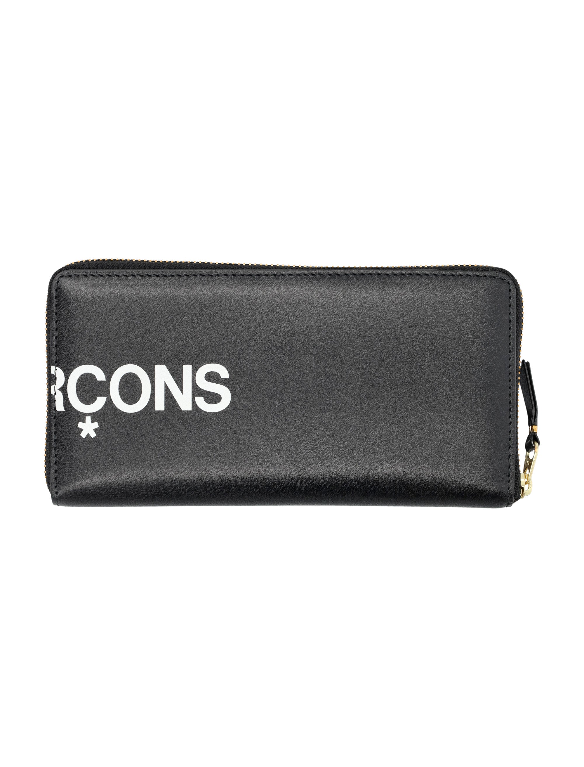 COMME DES GARÇONS WALLET Mini Zip Wallet with Logo Print