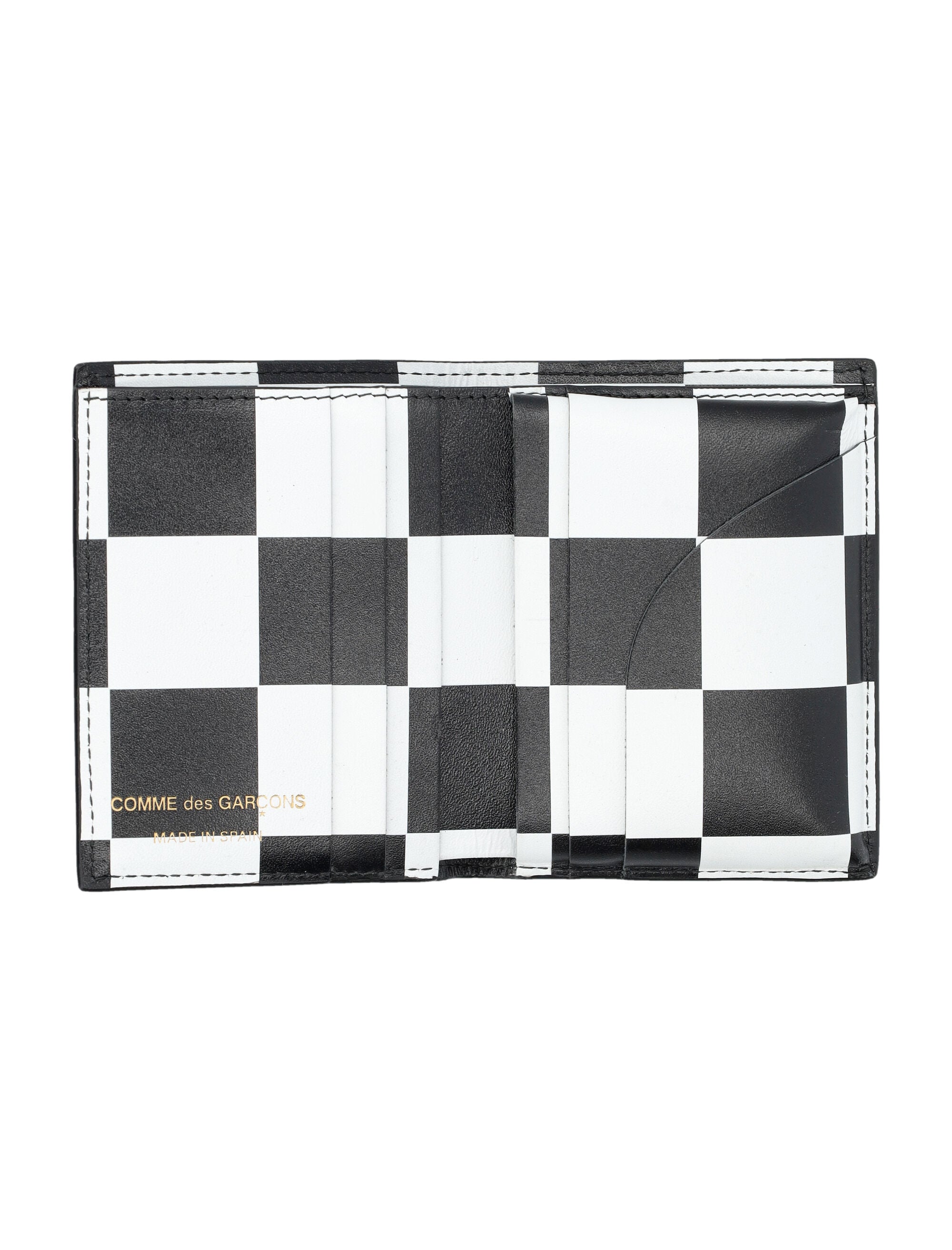 COMME DES GARÇONS WALLET Classic Print Mini Cardholder