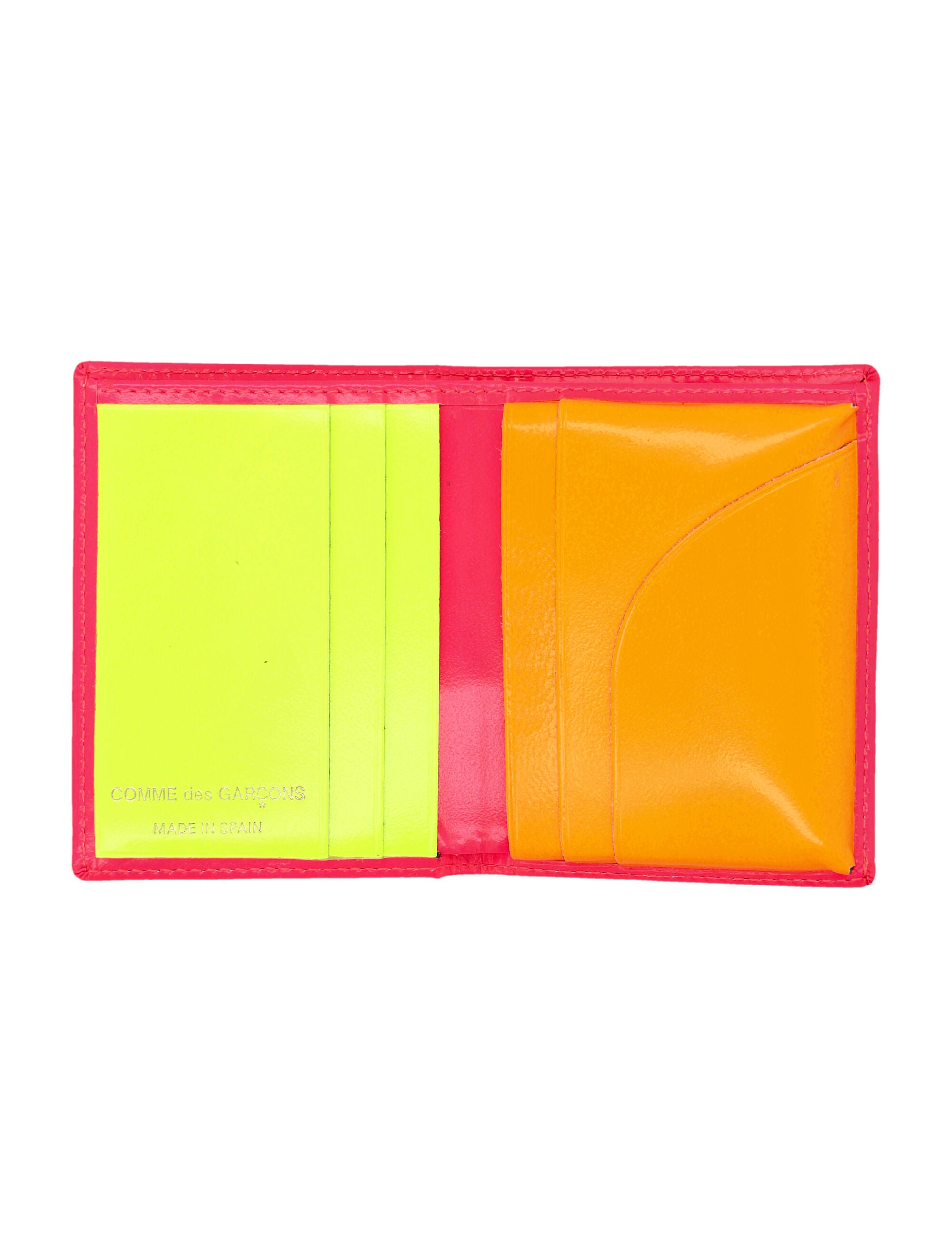 COMME DES GARÇONS WALLET Mini Bi-Fold Leather Cardholder
