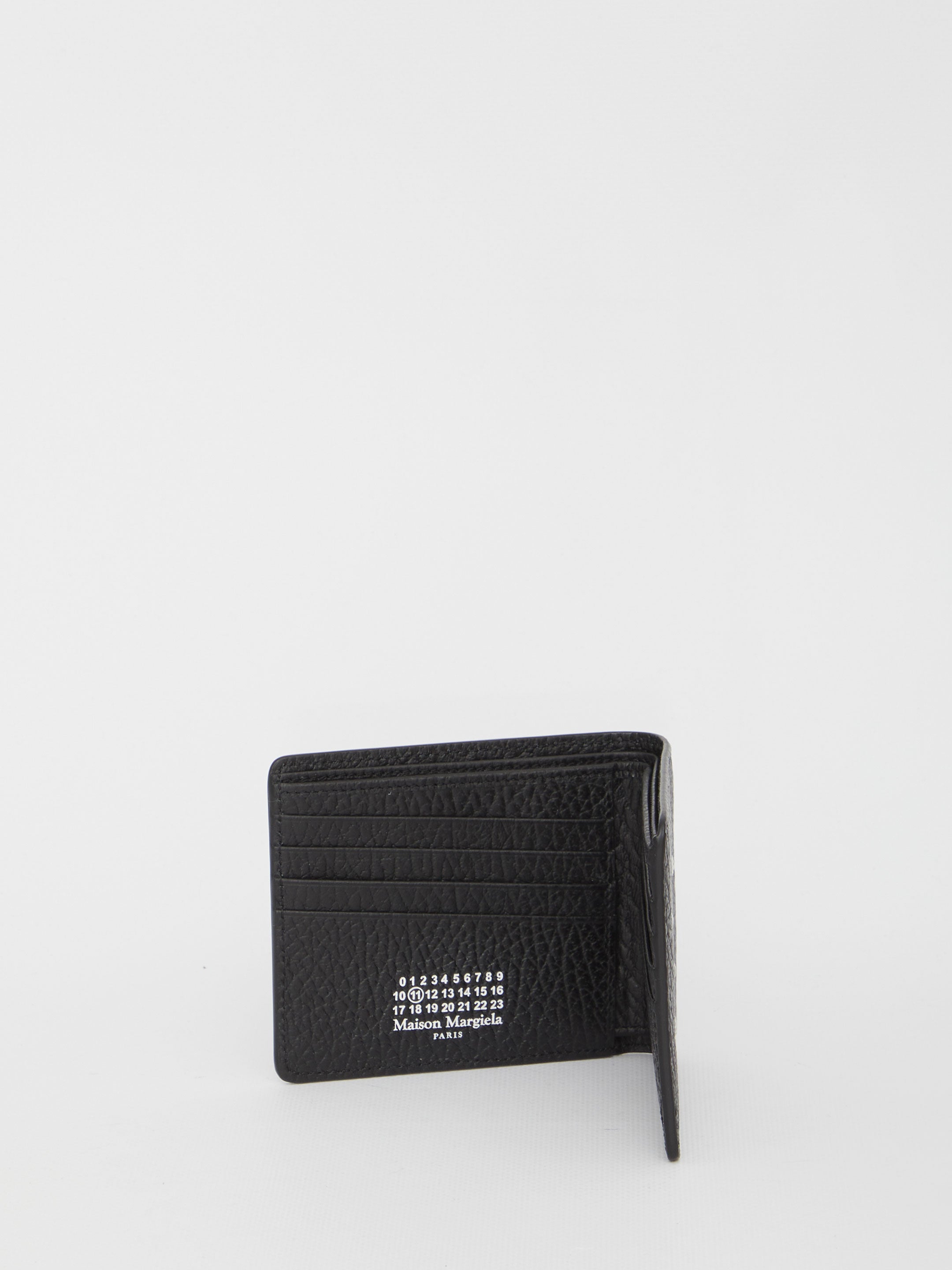 MAISON MARGIELA Mini Bi-Fold Wallet 9.5x11x1 cm