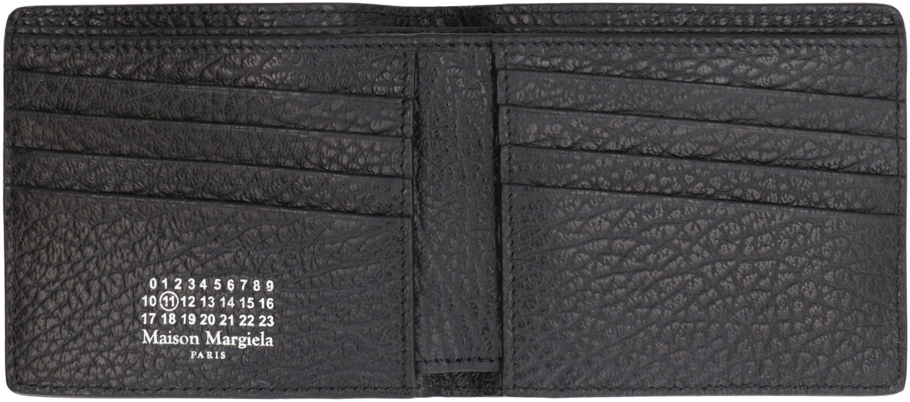 MAISON MARGIELA Mini Bi-Fold Wallet 9.5x11x1 cm