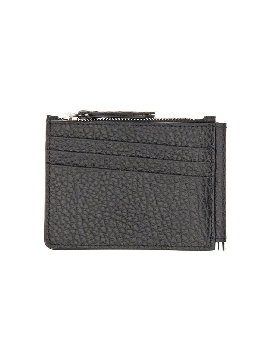 MAISON MARGIELA Mini Bi-Fold Wallet with Distinctive Seams - FW25
