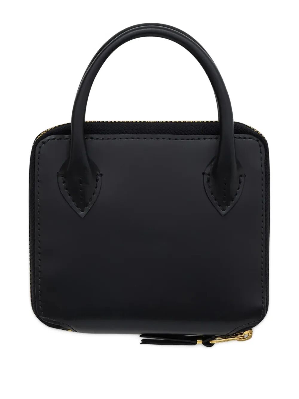 COMME DES GARÇONS WALLET Mini Leather Wallet Handles - 125x105mm