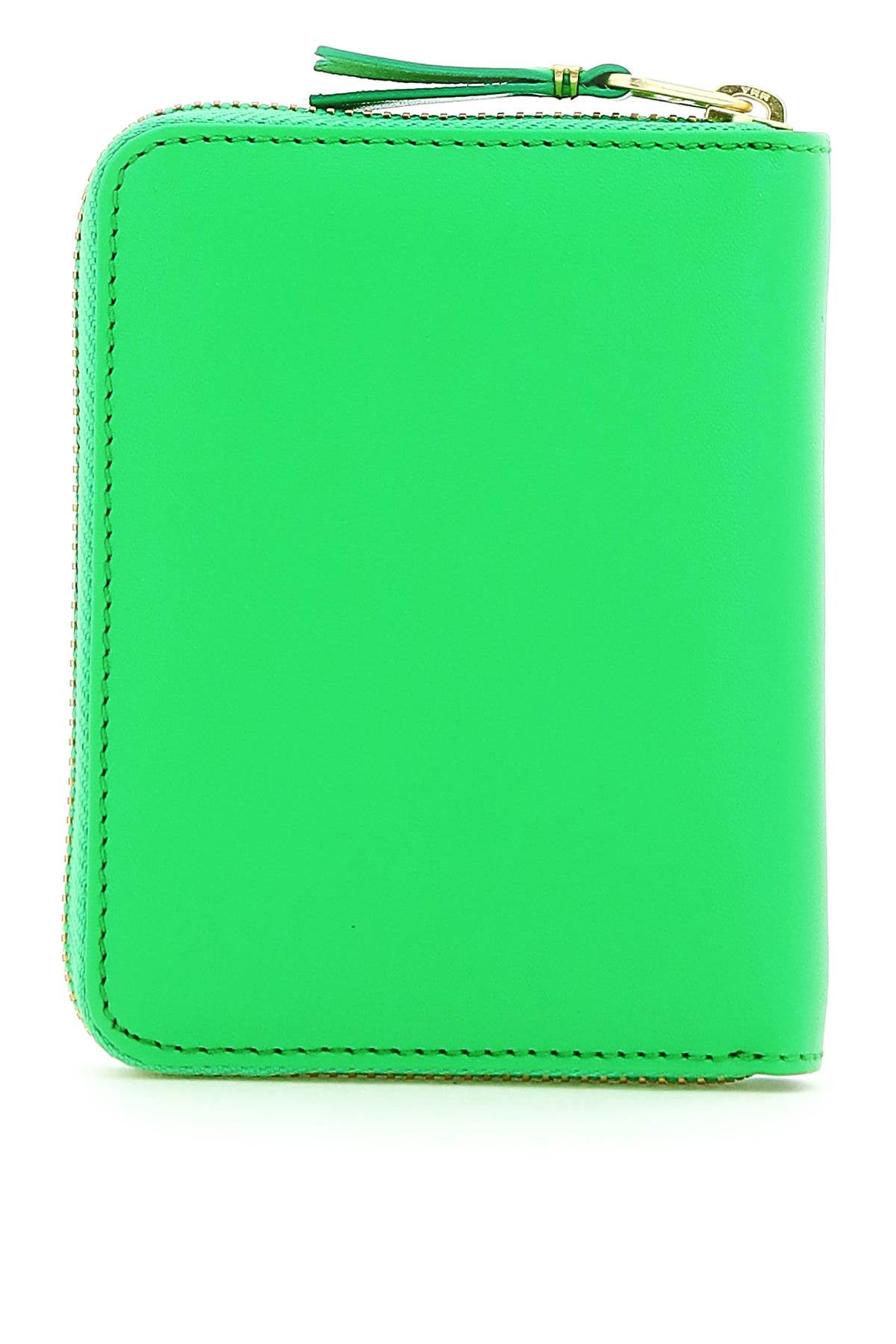 COMME DES GARÇONS WALLET Leather Ziparound Card Holder - 11.5 cm x 9 cm