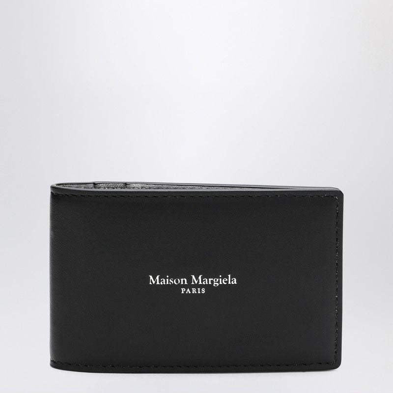 MAISON MARGIELA Mini Button Card Holder with Logo