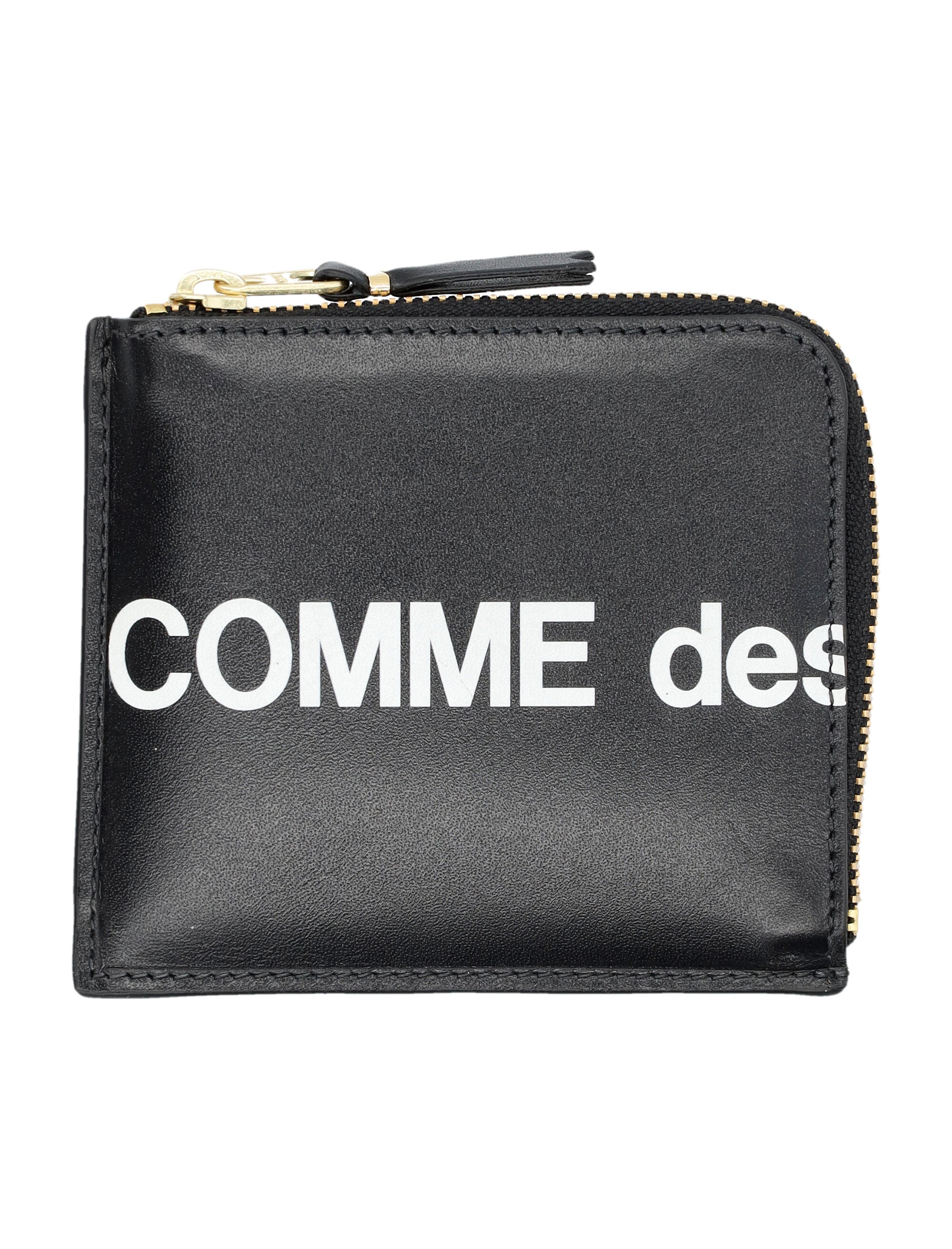 COMME DES GARÇONS WALLET Large Logo Zip Wallet