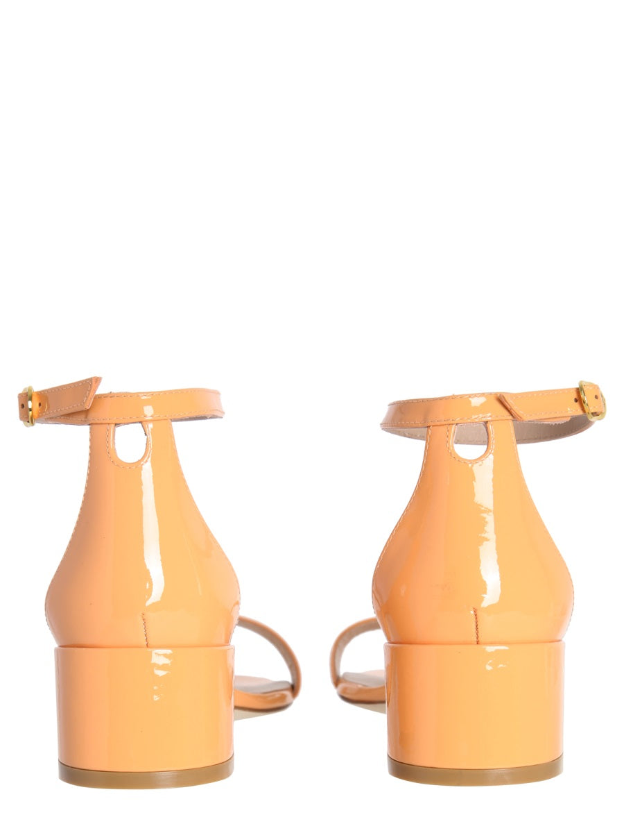 STUART WEITZMAN Mini Block Sandals with 3.5 cm Heel