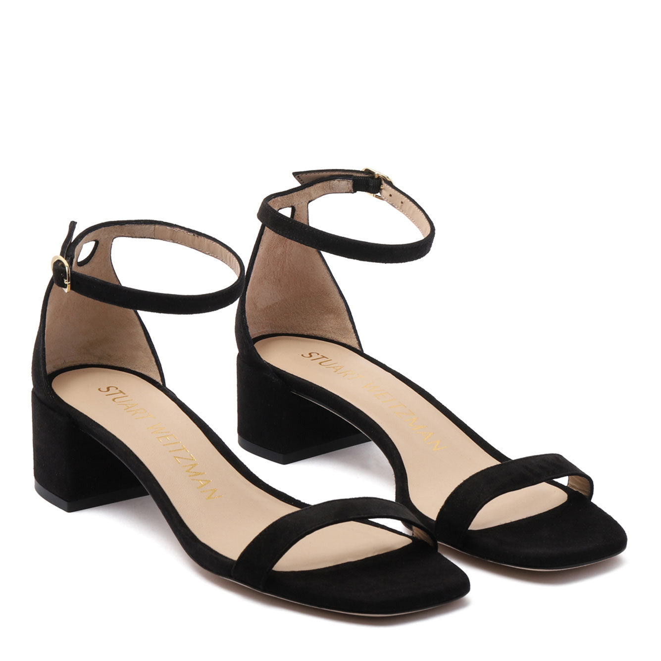 STUART WEITZMAN Women’s Mini Suede Sandals